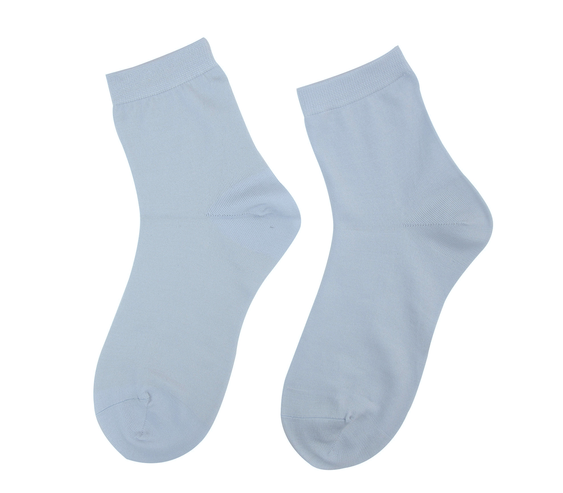闕蘭絹舒適自在彈性蠶絲襪(藍)(22-24CM)